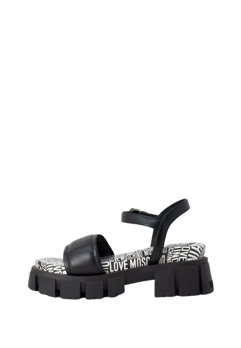 Presa π Love Moschino SAN LOD TASSEL - π©΄ Sandali Con Plateau - Black, Donna π 1 Presa π Love Moschino SAN LOD TASSEL - π©΄ Sandali Con Plateau - Black, Donna π