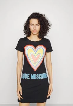 Bilancio 🌟 Love Moschino Vestito Di Maglina - Black, Donna 🧨