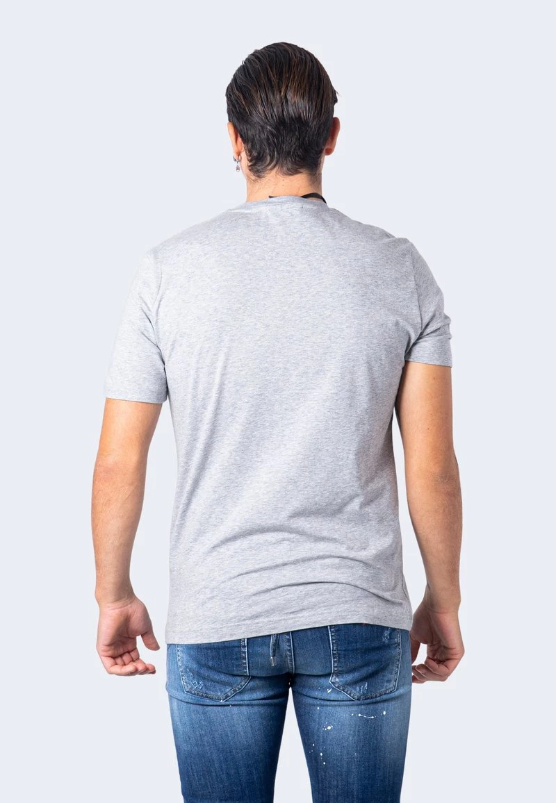 Presa β€οΈ Love Moschino T-shirt Con Stampa - Grey, Uomo π 2 Presa β€οΈ Love Moschino T-shirt Con Stampa - Grey, Uomo π - immagine 2