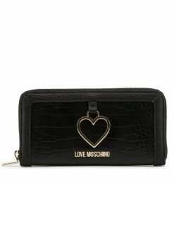 Nuovo di zecca ❤️ Love Moschino Portafoglio - Black, Donna 👍