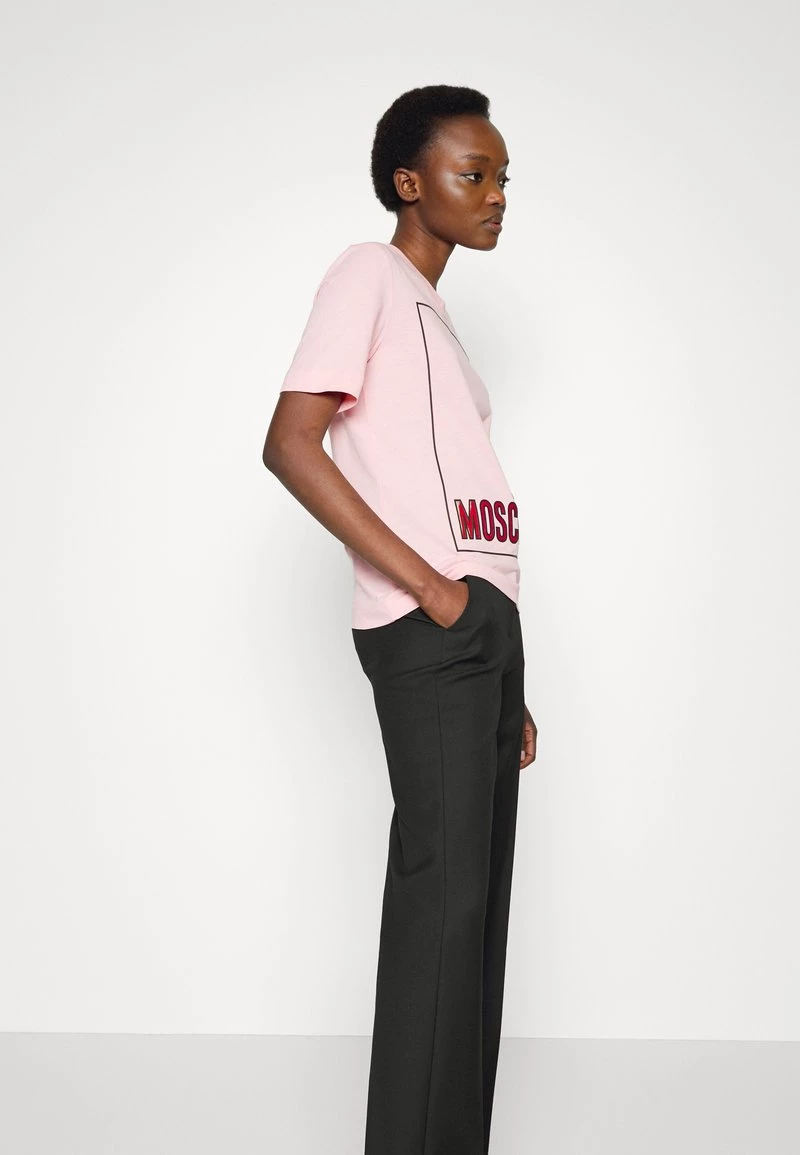 Miglior prezzo 𧨠Love Moschino T-shirt Con Stampa - Pink, Donna π 5 Miglior prezzo 𧨠Love Moschino T-shirt Con Stampa - Pink, Donna π - immagine 5