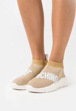 Migliore vendita ❤️ Love Moschino 👟 Sneakers Basse - Platino, Donna ❤️