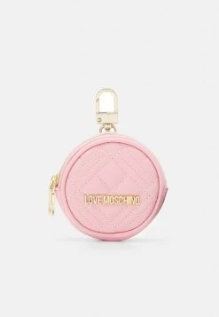 Promo ✔️ Love Moschino ROUND BAG CHARM - Portachiavi - Rosa, Donna ✨