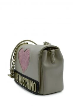 Nuovo di zecca 🎉 Love Moschino Borsa A Tracolla - Avorio/rosa/nero, Donna 👍 -Vendite Love Moschino e0829a7d9c184ce582412b4bd734e654