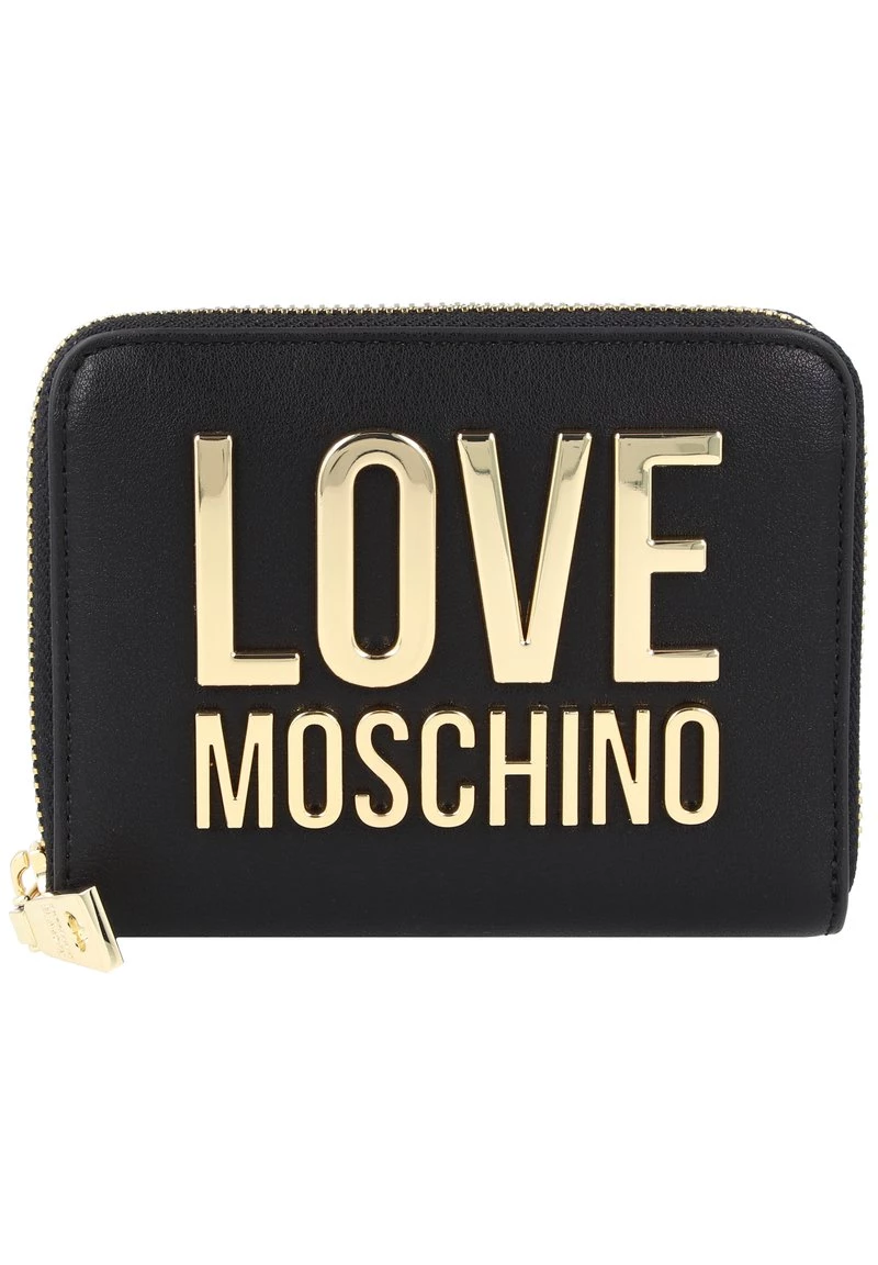 Nuovo π Love Moschino BIG LOGO - Portafoglio - Nero, Donna π 1 Nuovo π Love Moschino BIG LOGO - Portafoglio - Nero, Donna π