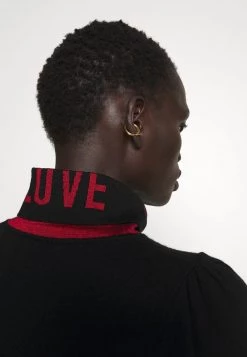 Miglior prezzo ✨ Love Moschino Abito In Maglia - Black/red, Donna 😍 -Vendite Love Moschino e2bec71357d946dbaee84eacfa00c040