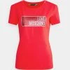 Acquistare 🌟 Love Moschino T-shirt Con Stampa - Red, Donna 👍