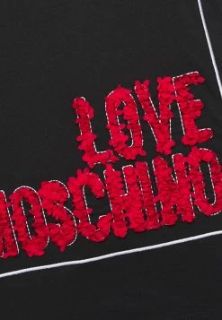 Il più economico 🤩 Love Moschino T-shirt Con Stampa - Black, Donna 🎉 -Vendite Love Moschino e34a1605f07a4627800c67bb4b528ac9