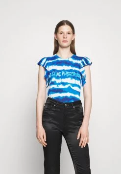 Le migliori recensioni di 🌟 Love Moschino T-shirt Con Stampa - Light Blue, Donna 🛒