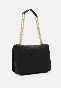 I primi 10 ✨ Love Moschino LARGE QUILTED SHOULDER FLAP BAG - Borsa A Mano - Nero, Donna 😉 -Vendite Love Moschino eb966b4f58fc443ba3360114fdc0dc66