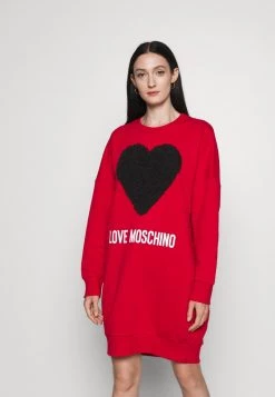 Migliore vendita β Love Moschino Vestito Estivo - Cuore/nero, Donna π