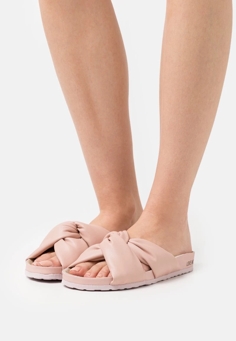 Nuovo di zecca ❤️ Love Moschino Ciabattine - Nudo, Donna ✔️ 1 Nuovo di zecca ❤️ Love Moschino Ciabattine - Nudo, Donna ✔️