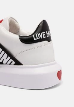 Acquistare 💯 Love Moschino MIT LABEL DETAILS - 👟 Sneakers Basse - White / Black, Donna 🥰 -Vendite Love Moschino ed7eb96f74ef438ab6e4c2d786254523