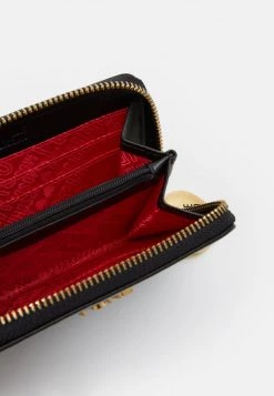 I primi 10 😉 Love Moschino SMALL ZIP AROUND LOGO - Portafoglio - Nero, Donna 🤩 -Vendite Love Moschino ef43967fc4554797bda064dda33038f5