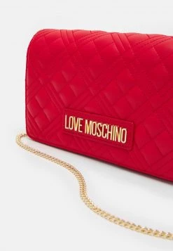 Vendita calda ✨ Love Moschino QUILTED CHAIN LOGO CROSSBODY - Borsa A Tracolla - Rosso, Donna 👍 -Vendite Love Moschino efae2005d1234e8b8ed02817696e3f03