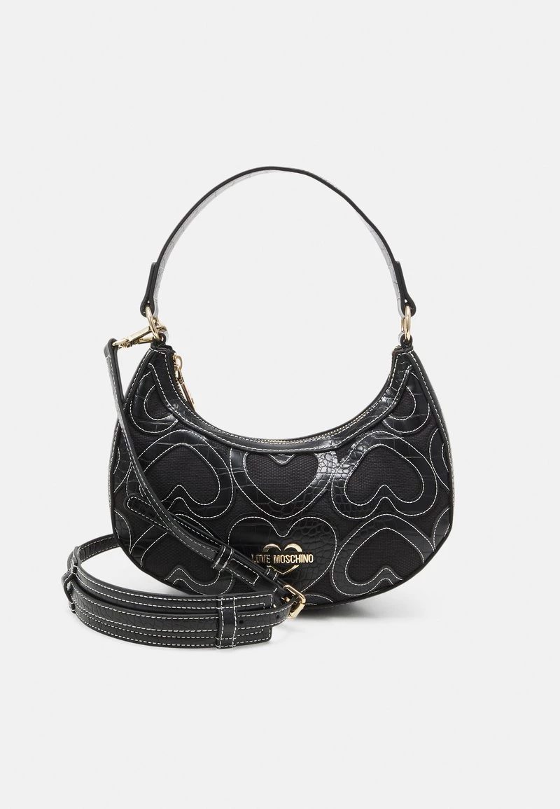 Migliore vendita 𧨠Love Moschino MULTI QUILT HEARTED BAGUETTE - Borsa A Mano - Multicoloured, Donna π 1 Migliore vendita 𧨠Love Moschino MULTI QUILT HEARTED BAGUETTE - Borsa A Mano - Multicoloured, Donna π