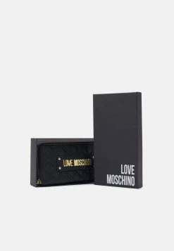Sconto ❤️ Love Moschino QUILTED LOGO CONTINENTAL - Portafoglio - Nero, Donna 🧨 10 Sconto ❤️ Love Moschino QUILTED LOGO CONTINENTAL - Portafoglio - Nero, Donna 🧨 -Vendite Love Moschino f0f475939ea24b229963937564f46969