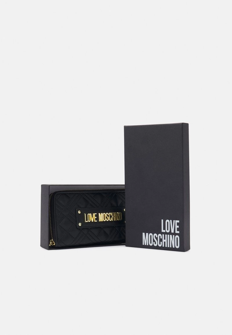 Sconto ❤️ Love Moschino QUILTED LOGO CONTINENTAL - Portafoglio - Nero, Donna 🧨 5 Sconto ❤️ Love Moschino QUILTED LOGO CONTINENTAL - Portafoglio - Nero, Donna 🧨 - immagine 5