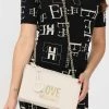 Nuovo 😀 Love Moschino Borsa A Tracolla - Avorio, Donna 💯