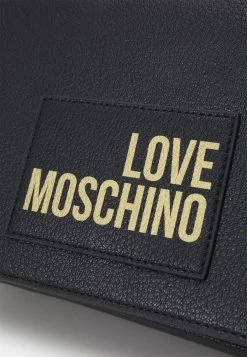 Bilancio 💯 Love Moschino LOGO WEBBING STRAP CROSSBODY - Borsa A Tracolla - Nero, Donna 🛒 -Vendite Love Moschino f2c88965d083495a89cd2b06b7cf0263