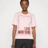 Miglior prezzo 🧨 Love Moschino T-shirt Con Stampa - Pink, Donna 👍