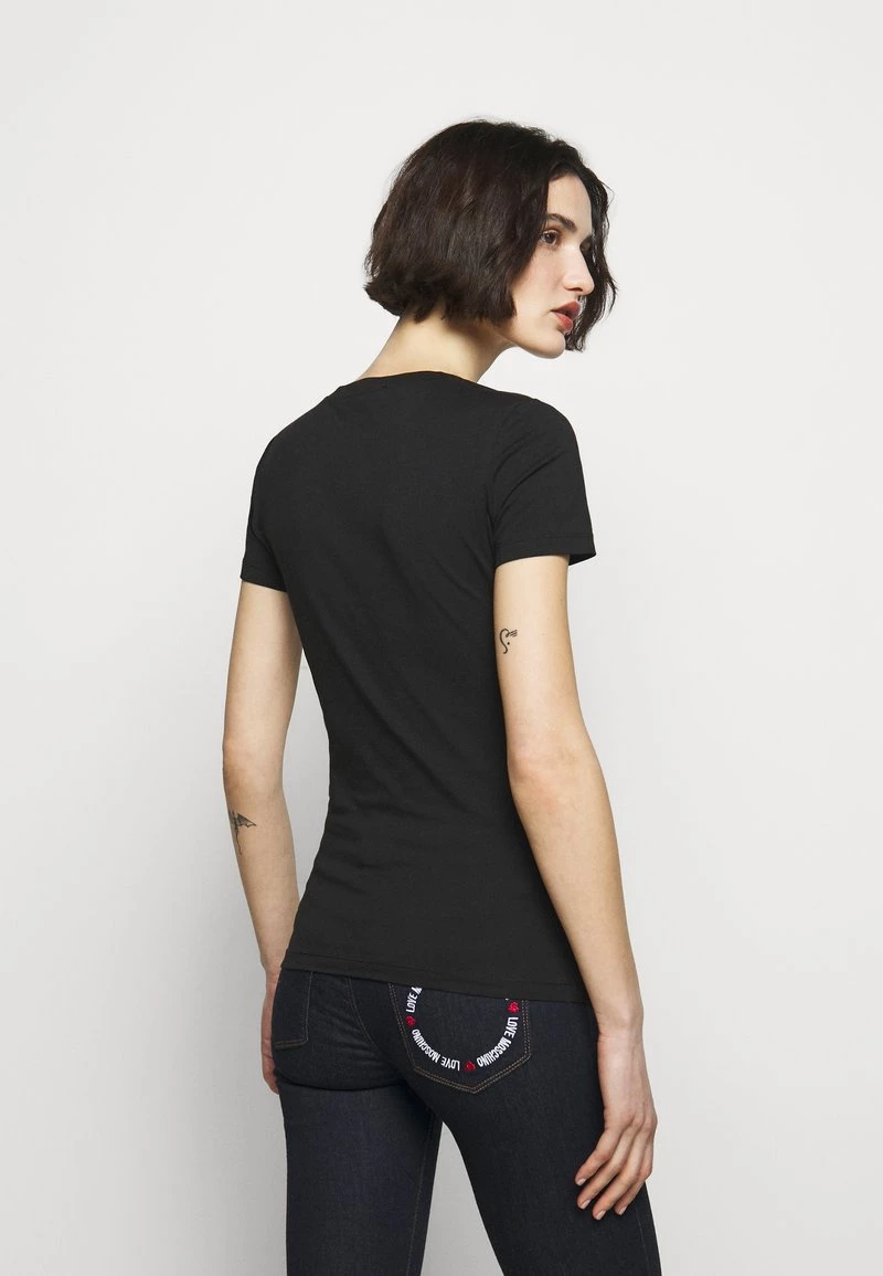 Vendita all'ingrosso π Love Moschino T-shirt Con Stampa - Black, Donna π― 3 Vendita all'ingrosso π Love Moschino T-shirt Con Stampa - Black, Donna π― - immagine 3