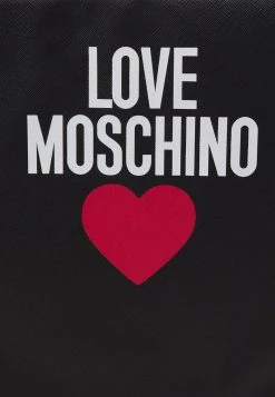 Promo ⌛ Love Moschino EXCLUSIVE 16 INCH ROUND ZIP POUCH - Borsa Porta PC - Nero, Donna 🔔 -Vendite Love Moschino f6f177329042464c8486c043ee90cb0d