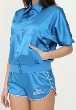 A buon mercato 😉 Love Moschino Camicia - Azure, Donna 🔥 -Vendite Love Moschino f92e839a72d74be095ba3a88ac008459