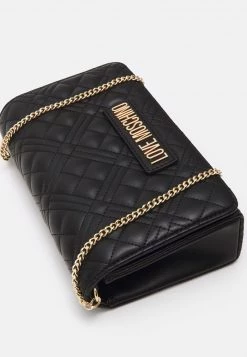 A buon mercato ⌛ Love Moschino QUILTED CHAIN LOGO CROSSBODY - Borsa A Tracolla - Nero, Donna ✨ -Vendite Love Moschino f9766cd1a9e243aba2a3f99497ba3292