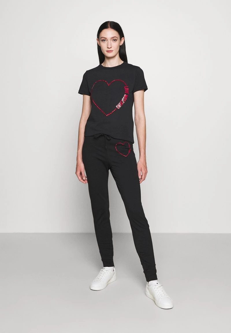 Sconto ✔️ Love Moschino Pantaloni Sportivi - Black, Donna 🧨 2 Sconto ✔️ Love Moschino Pantaloni Sportivi - Black, Donna 🧨 - immagine 2