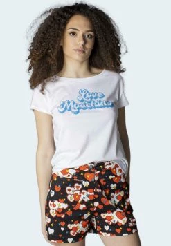 Vendita calda β¨ Love Moschino T-shirt Con Stampa - White, Donna π