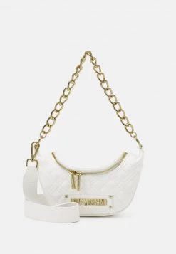 I primi 10 π Love Moschino QUILTED CHAIN SHOULDER BAG - Borsa A Mano - Bianco, Donna β