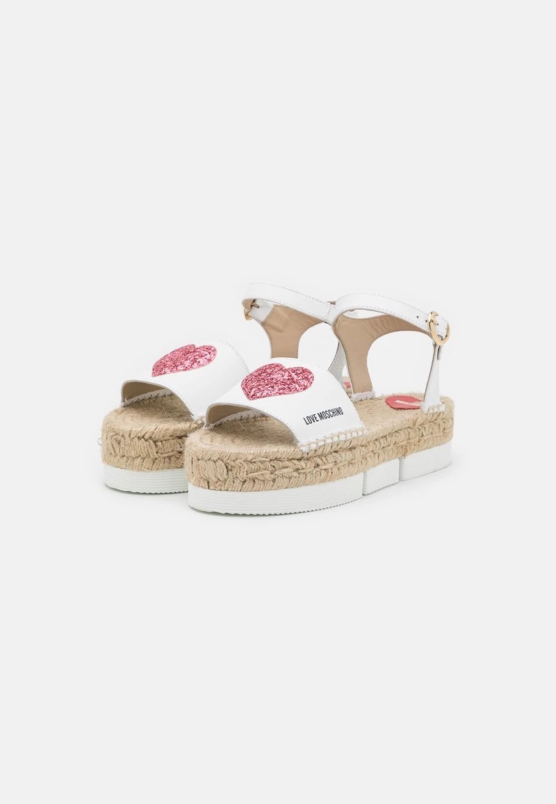 Nuovo ❤️ Love Moschino Espadrillas - Bianco, Donna ⭐ 3 Nuovo ❤️ Love Moschino Espadrillas - Bianco, Donna ⭐ - immagine 3
