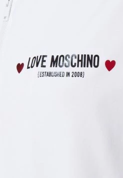 Migliore vendita 🌟 Love Moschino Felpa - Optical White, Donna 🎉 -Vendite Love Moschino ff49a535b6964735881c208c7bd807ac
